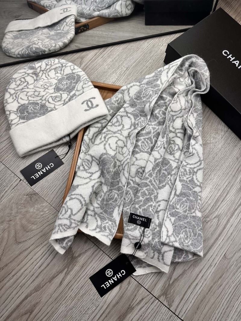 Chanel Caps Scarfs